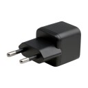 DACOTA PLATINUM 20 W GAN USB-C HURTIGLADER 1 PORT, SVART