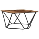  Kaffebord Gammel Tre 80x80x45 cm Konstruert Tre