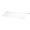 String skohylle metall hvit 78x30 cm