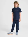 Hummel Hmljr Base T Shirt Short Sleeve Dress Blues 122/128