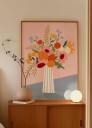 Modern Floral Arrangement Plakat / 50x70