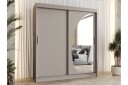 Amira Garderobeskap Med Speil 180x200 cm -