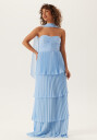 Bubbleroom Occasion Pleated Bandeau Gown
