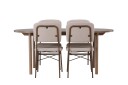 Venture Home Andy Spisegruppe 180 cm Oval med 4 Seda Stoler Beige