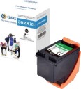G&G HP 302XL svart kompatibel blekkpatron GP H302XXLBK