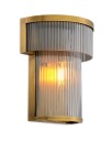 Andromeda vegglampe antikk messing
