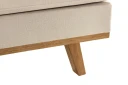 Copenhagen 4 seters Høyrevendt L formet Sjeselongsofa i Fløyel   Beige