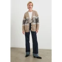 Rails Dame Strikkevarer Beige L,