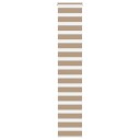  Sebragardin sandbrun 50x230 cm stoff bredde 45,9 polyester