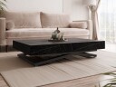Avendi sofabord 120 cm - Svart, svart marmor