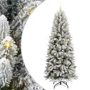  Kunstig juletre Hvit 78 x 78 x 210 cm PVC plast stål og PE