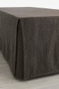 Ellos Home   Sengekappe Altro i bouclé høyde 60 cm   Brun