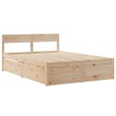  Sengeramme uten madrass 120x200 cm heltre furu 8721102672491