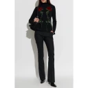 Blumarine, Dame, Bukser, Svart, XS,
