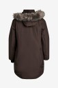 Zizzi   Kåpe Mweather L/S Coat   Brun