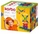 Korbo Basic Byggeklosser 4+ år 90 deler