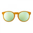 Goodr Sunglasses Freshly Baked Man Buns Gold OneSize