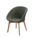 Cane-line Peacock stol m/teak ben