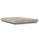 Sengeramme betonggrå 120x200 cm konstruert tre 8721102618376