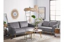 Maurana 2 seters Sofa   Fløyel/Grå