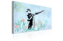 Tavla Boy with Gun by Banksy 90x60  