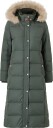 Lauren Ralph Lauren   Pufferkåpe Rcycld Ctn Hand Ff Trim Puffer 60/40   Grønn