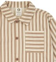 Müsli Skjorte I/e  Baby   Vevd Stripe   Oak/Valnøtt   Müsli   1½ år (86)   Skjorte Beige Brun