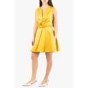 Elisabetta Franchi Dame Kjoler Gul M,