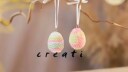 Creativ Company Påskepose Lag Pearl Clay påskeegg 2 stk