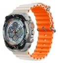 Devia Deluxe Sport6 Rem til Apple Watch - 42mm, 44mm, 45mm, 49mm - stjernesol oransje