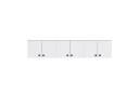 Jaibir Vegghylle 179,6x37,5 cm Hvit   Hanah Home