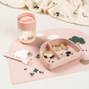 Done By Deer Learning Cup 360° Tiny Farm Powder Pink