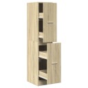  Apotekskap sonoma eik 30x41x144,5 cm konstruert tre