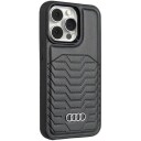 Audi Magsafe Etui i Syntetisk Lær til iPhone 15 Pro 6.1" Svart