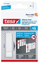 FESTEPUTE TAPET 1kg 6pk 15 77771 MONTERINGSTAPE POWERTSTRIPS TESA