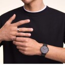 Daniel Wellington DW Watch Classic Piano Link Onyx Unitone 40mm Black