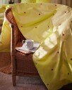 Juna Dynetrekksett 220x220 cm + 50x60 cm Gul