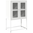  Highboard Hvit 68x39x107 cm Stål 8721158372130