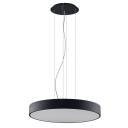 Arcchio Noabelle LED-hengelampe, svart, 80 cm