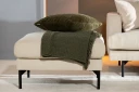 Menard Manchester Fotskammel 87 cm bred - Beige