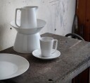 Wik & Walsøe Whitewood oval tallerken 36 cm