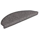 vidaXL Selvklebende trappematter 15 stk grå og beige 65x21x4 cm