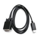ELETRA DISPLAYPORT 1.2 - DVI-D 2M KABEL, SVART