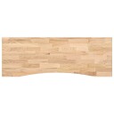  Bordplate rektangulær 140x60x2,5 cm ubehandlet heltre eik