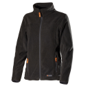 Fleecejakke Dame 687P-W Svart Str . M
