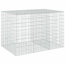 vidaXL Gabion med 3,5 mm tråd og 5x10 cm mesh 150x100x100 cm