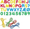 Quercetti Play Montessori Lacing ABC + 123