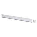 Leijma 8109 Dusjkant rett, hvit 110 cm