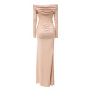Aniye By Dame Kjoler Beige L,