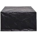 vidaXL Hagemøbeltrekk 2stk 6 personer polyrotting 8 maljer 172x113cm